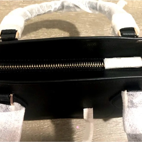 ♠️Kate Spade Darcy Small Satchel Crossbody Bag Black NWT - Picture 4 of 9